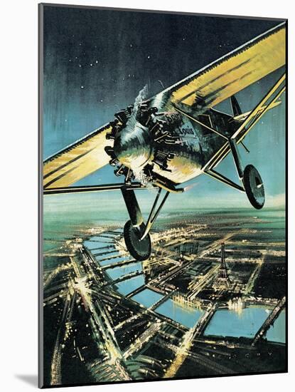 Spirit of St Louis-Wilf Hardy-Mounted Giclee Print