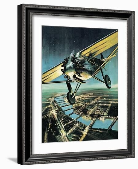 Spirit of St Louis-Wilf Hardy-Framed Giclee Print