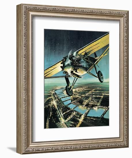 Spirit of St Louis-Wilf Hardy-Framed Giclee Print