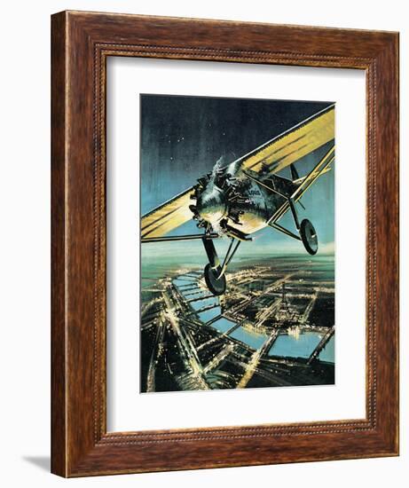 Spirit of St Louis-Wilf Hardy-Framed Giclee Print