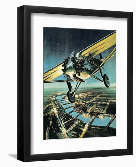 Spirit of St Louis-Wilf Hardy-Framed Giclee Print