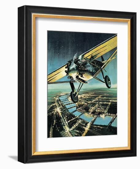 Spirit of St Louis-Wilf Hardy-Framed Giclee Print