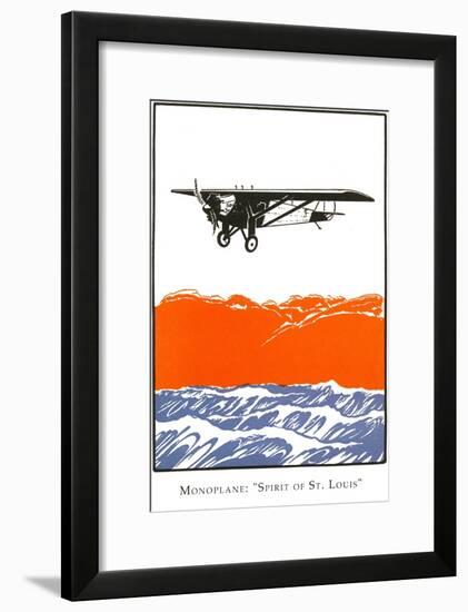 Spirit of St. Louis-null-Framed Art Print