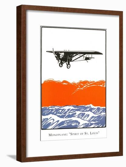 Spirit of St. Louis-null-Framed Art Print