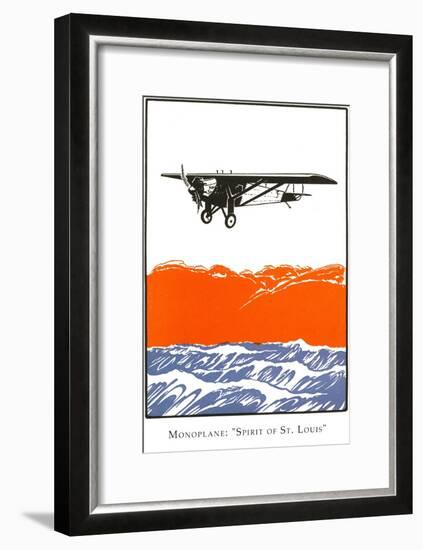 Spirit of St. Louis-null-Framed Art Print