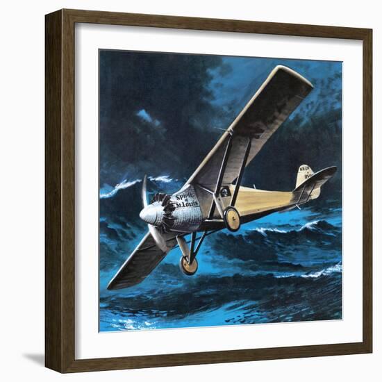 Spirit of St Louis-Wilf Hardy-Framed Giclee Print