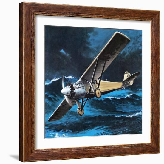 Spirit of St Louis-Wilf Hardy-Framed Giclee Print