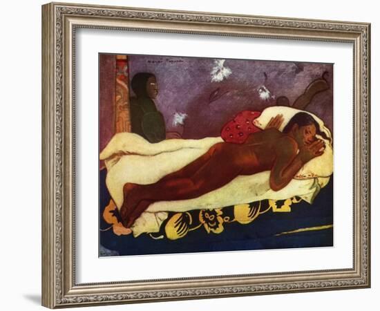 'Spirit of the Dead Watching', 1936-Paul Gauguin-Framed Giclee Print