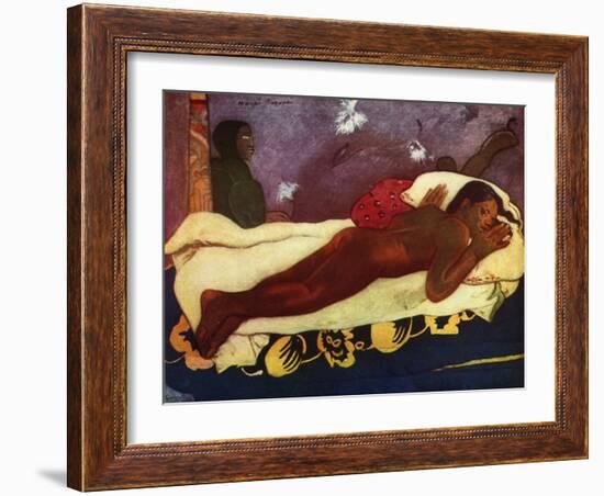 'Spirit of the Dead Watching', 1936-Paul Gauguin-Framed Giclee Print