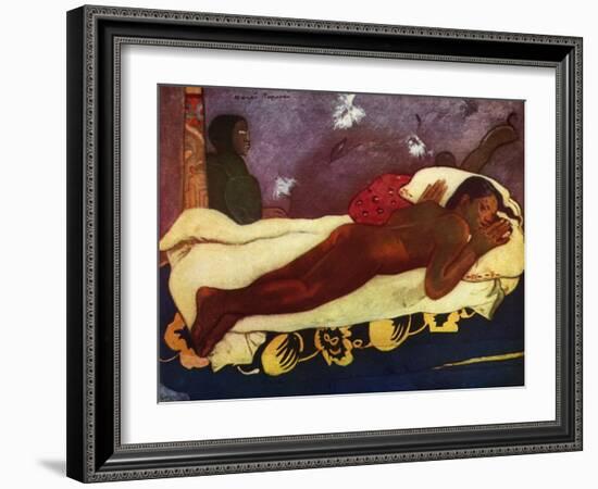 'Spirit of the Dead Watching', 1936-Paul Gauguin-Framed Giclee Print