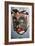 Spirit of the Earthquake, Nootka Mask, Pacific Norwest Coast American Indian-Unknown-Framed Giclee Print