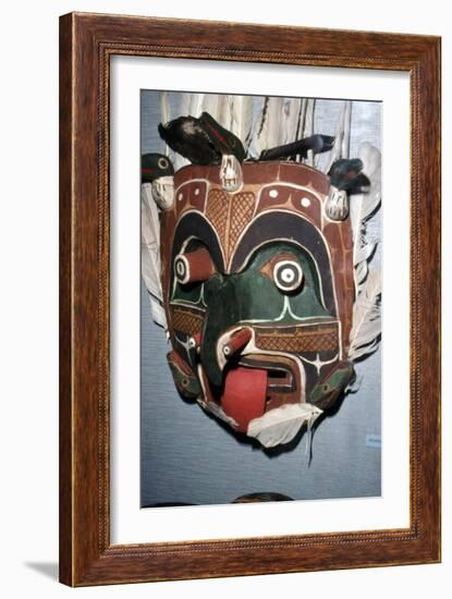 Spirit of the Earthquake, Nootka Mask, Pacific Norwest Coast American Indian-Unknown-Framed Giclee Print