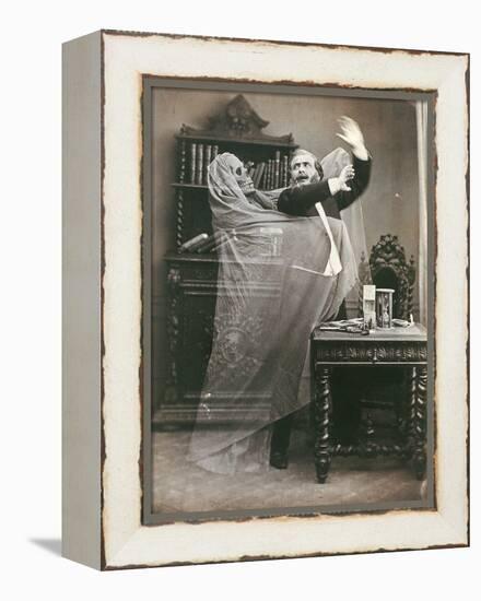 Spirit Photograph, 1863-E. Thiebault-Framed Premier Image Canvas