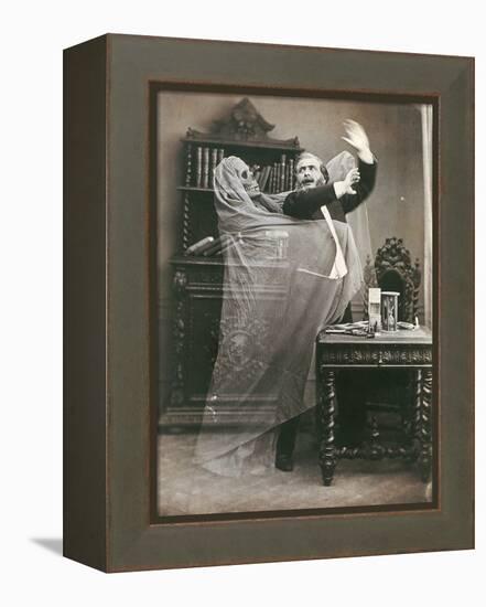 Spirit Photograph, 1863-E. Thiebault-Framed Premier Image Canvas