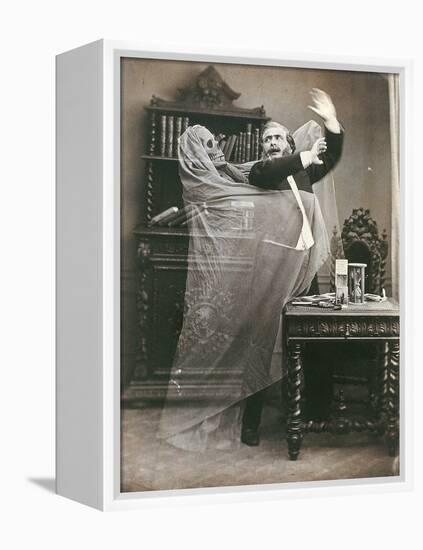 Spirit Photograph, 1863-E. Thiebault-Framed Premier Image Canvas