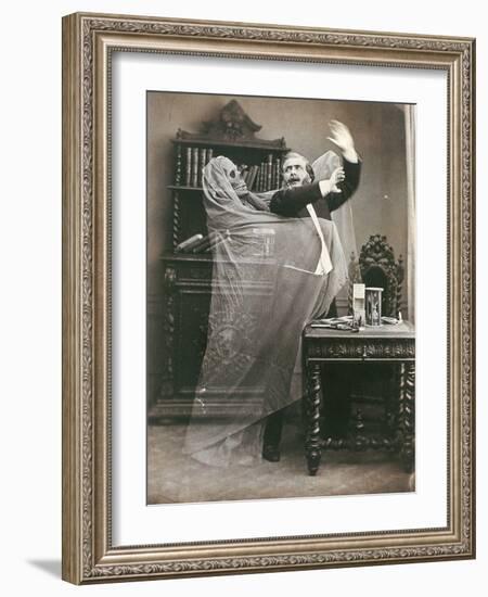 Spirit Photograph, 1863-E. Thiebault-Framed Photographic Print