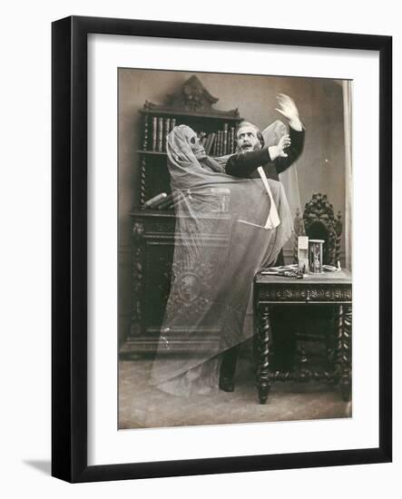 Spirit Photograph, 1863-E. Thiebault-Framed Photographic Print