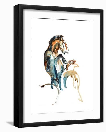 Spirit (Przewalski), 2013-Mark Adlington-Framed Giclee Print