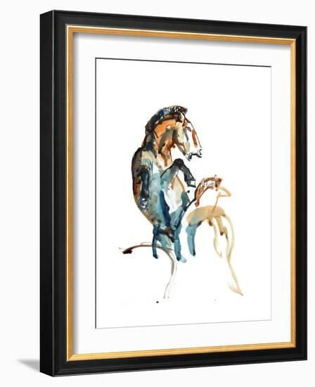 Spirit (Przewalski), 2013-Mark Adlington-Framed Giclee Print