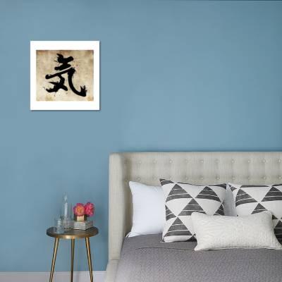 Spirit Tattoo Design Japanese Kanji In Sepia Art Print Outsiderzone Art Com
