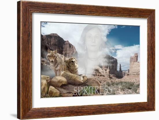 Spiritress-Gordon Semmens-Framed Giclee Print