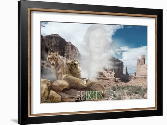 Spiritress-Gordon Semmens-Framed Giclee Print