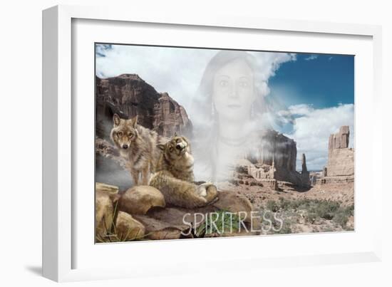 Spiritress-Gordon Semmens-Framed Giclee Print