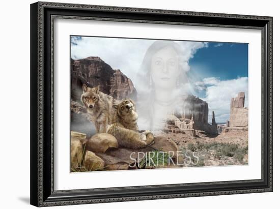 Spiritress-Gordon Semmens-Framed Giclee Print