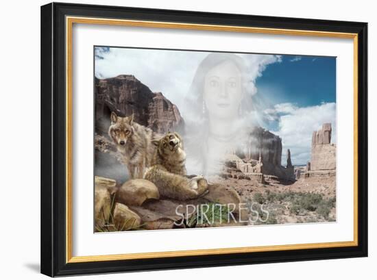 Spiritress-Gordon Semmens-Framed Giclee Print