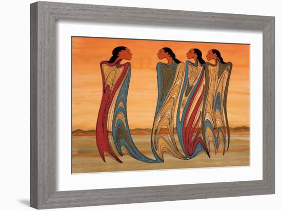 Spirits of the Earth-Maxine Noel-Framed Art Print