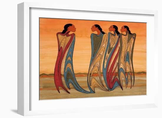 Spirits of the Earth-Maxine Noel-Framed Art Print