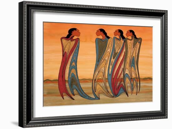 Spirits of the Earth-Maxine Noel-Framed Art Print