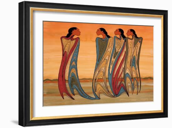 Spirits of the Earth-Maxine Noel-Framed Art Print