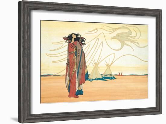 Spirits of the Plains-Maxine Noel-Framed Art Print