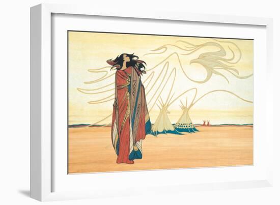 Spirits of the Plains-Maxine Noel-Framed Art Print