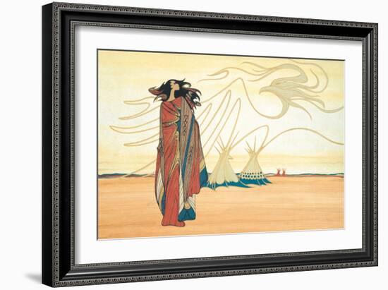 Spirits of the Plains-Maxine Noel-Framed Art Print