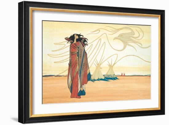 Spirits of the Plains-Maxine Noel-Framed Art Print