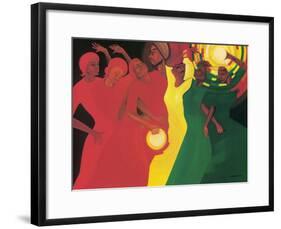 Spiritual Climax-Bernard Stanley Hoyes-Framed Art Print