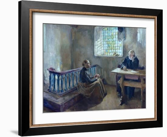 Spiritual guidance, 1892 by Harriet Backer-Harriet Backer-Framed Giclee Print