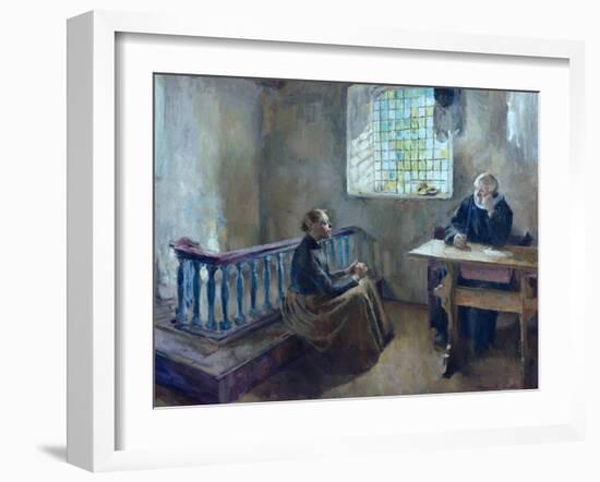 Spiritual guidance, 1892 by Harriet Backer-Harriet Backer-Framed Giclee Print