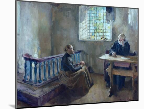 Spiritual guidance, 1892 by Harriet Backer-Harriet Backer-Mounted Giclee Print