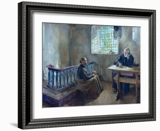 Spiritual guidance, 1892 by Harriet Backer-Harriet Backer-Framed Giclee Print