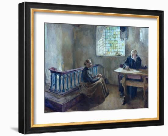 Spiritual guidance, 1892 by Harriet Backer-Harriet Backer-Framed Giclee Print