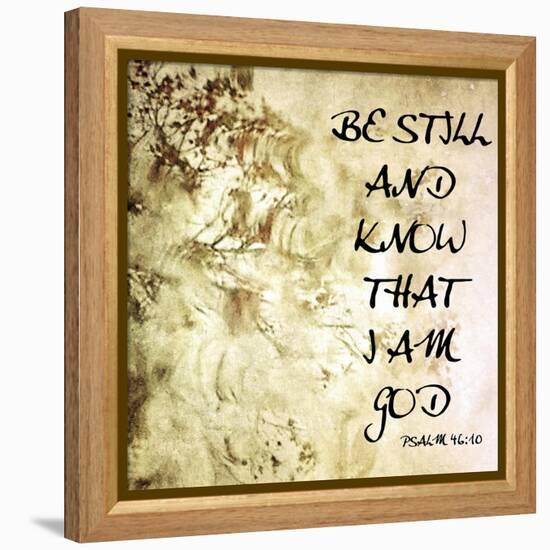 Spiritual I-null-Framed Stretched Canvas