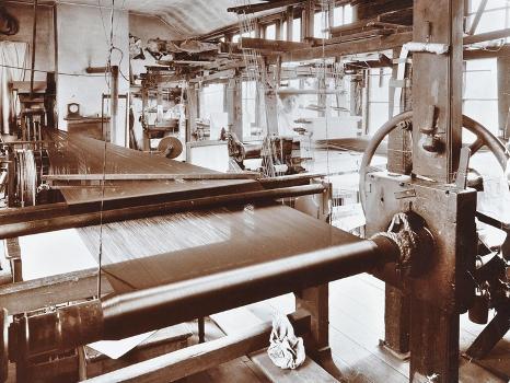 Spitalfields Silk Weaving Industry, Alma Road, Bethnal Green, London, 1909'  Photographic Print | Art.com