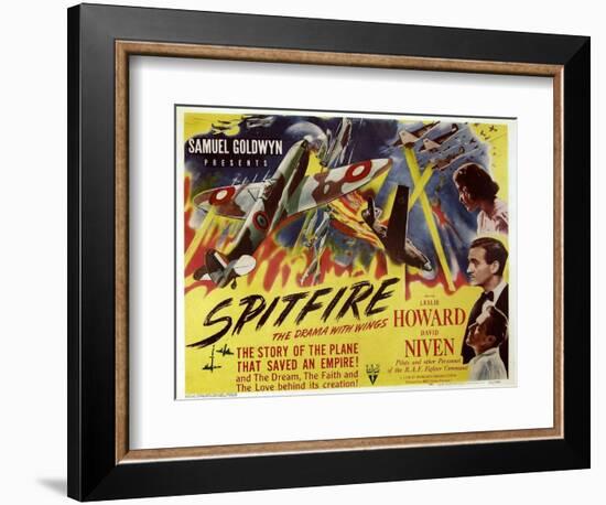 Spitfire, 1942-null-Framed Art Print