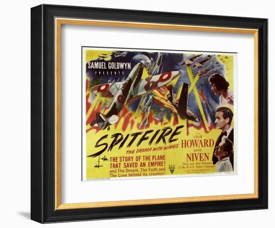 Spitfire, 1942-null-Framed Art Print