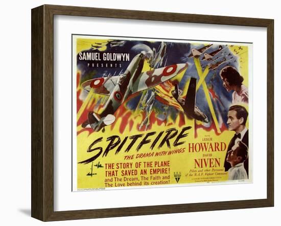 Spitfire, 1942-null-Framed Art Print