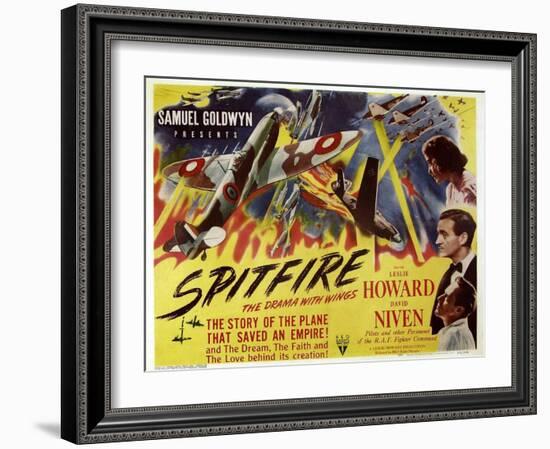 Spitfire, 1942-null-Framed Art Print