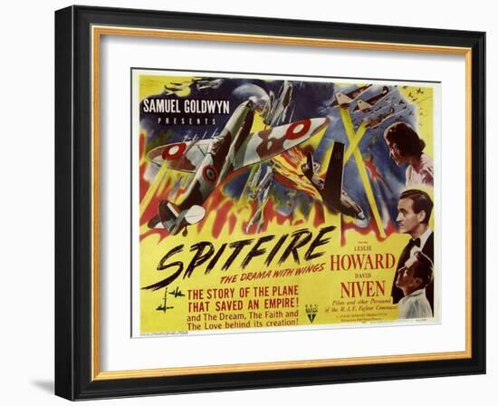 Spitfire, 1942-null-Framed Art Print